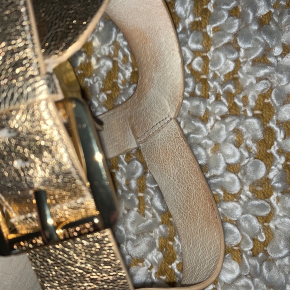 MICHAEL Michael Kors Gold Wedges - Picture 6 of 8